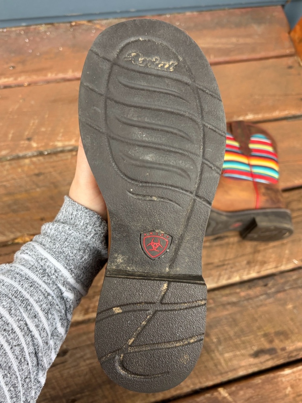 ARIAT Women's Gembaby Western Boot - Size 8 WORN ONCE - Picture 5 of 10